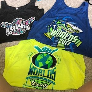stingray allstars tank tops